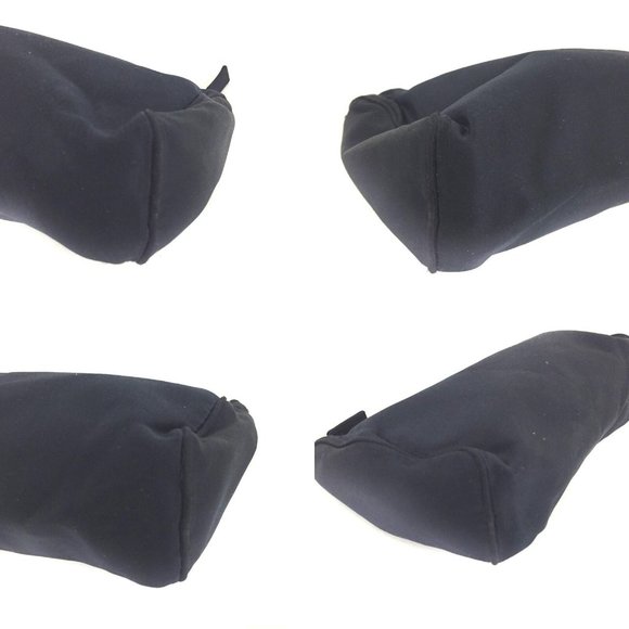 PRADA Logo Plate Nylon Cosmetic Pouch Bag /1G3073 - Picture 7 of 8